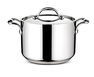 Lagostina 011115020526 Accademia Lagofusion Faitout avec Couvercle Inox 26 cm
