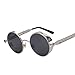 Produktbild Round Metal Sunglasses Steampunk Men Women Fashion Glasses Brand Designer Retro Vintage Sunglasses UV400