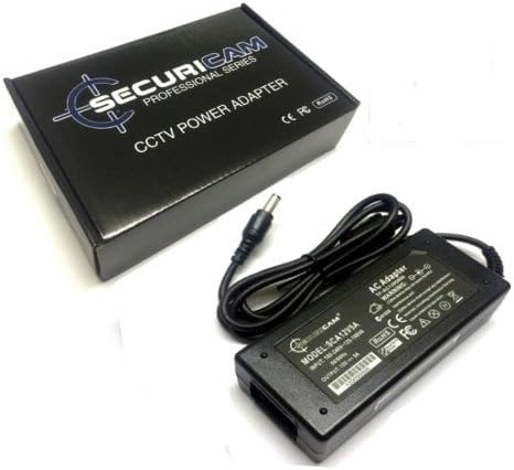 SECURICAM® 12V 5Amp DC POWER SUPPLY ADAPTER FOR LED STRIP & CCTV