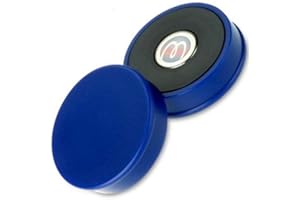 ‎MAGNOSPHERE 10 x Pinnwand-Magnet Memomagnet Kunststoffmagnet Ø 30 mm x 8 mm Neodym Blau - hält 2,7 kg - 10 Stück - Starke Memomagnete mit Neodymkern (NdFeB)