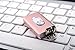 Produktbild 3-in-1 OTG Lightning USB Flash-Drive Pen Drive für iPhone 5/6/7/Plus/iPad iOS-/Android-Smartphone/PC, USB-Stick Rose 256 GB