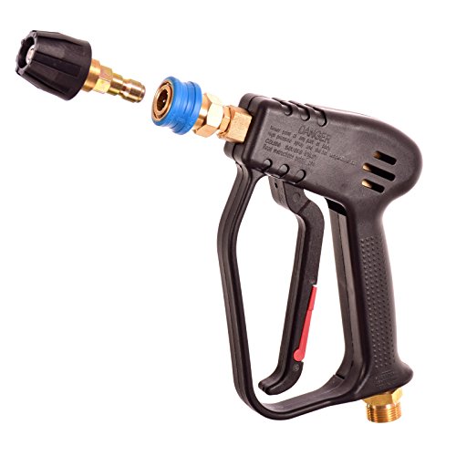 Limpiador de alta presión profesional Juego de inyección Pistola, manguito M22 x 1,5 AG Boquilla