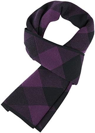 KUWOMINI. Autumn And Winter Men 's Leisure Warm Cashmere Scarf,E-OneSize