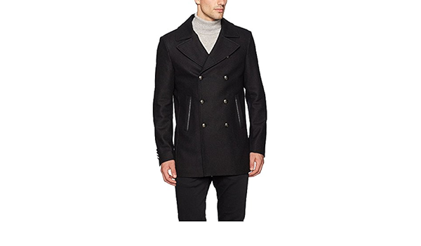 peacoat with zipper