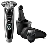 Philips Series 9000 Wet and Dry Men's Electric Shaver S9711/31 with SmartClean Plus System & Beard Trimmer - Amazon Exclusive