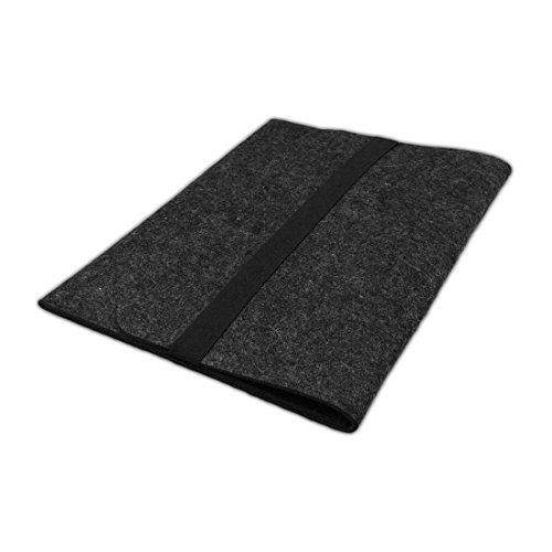 Lenovo ThinkPad X1 Yoga – Carbon Sleeve Tasche Hülle dunkelgrau Filz Case Cover - 4