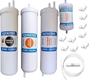 Aquadyne RO Service Kit for Aquaguard Superb RO Water Purifier with Installation Guide and Video Fitment Installation Support, 1- Piece, White