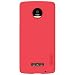 Produktbild Moto Z Play Hülle, IVSO Ultra Slim Harte Rückseite Schutzhülle Case für Lenovo Moto Z Play Smartphone 14 cm (5,5 Zoll),Rot