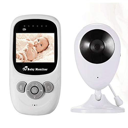 Preisvergleich Produktbild SJZV Webcam Hd Babysicherheitsmonitor WiFi Home Indoor Nachtsicht Weiß