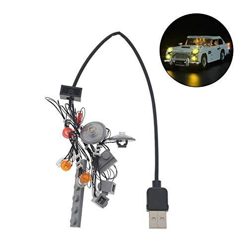 Preisvergleich Produktbild zezego LED Lichterkette -for Lego 10262 Aston Martin LED-Beleuchtung
