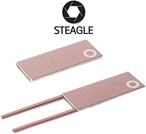 STEAGLE1.0 Laptop Webcam Cover for Privacy Shield (Pink)