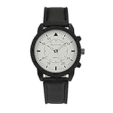 IG Invictus Mann Uhr Retro Entwurfs Leder Band analoge Legierungs Quarz Armbanduhr DILUOFANG Vintage Herrenuhr ZYB 28 Schwarze Leder Retro Männer