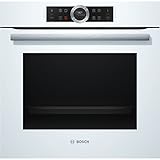 EcoSilence System Bosch HBG635BW1 Serie 8 Backöfen, Elektro / Einbau / A+ / 71 L / 4D Heißluft Plus