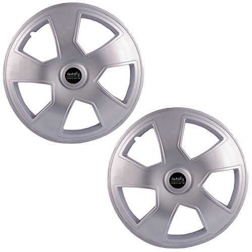 Autofy 17" 5 Spokes Snap-On Wheel Cap (Set of 2, Grey) RS.509.8 (66.00% Off) - Amazon