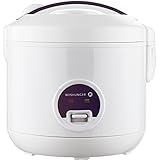Reishunger Reiskocher mit Warmhaltefunktion, 1,2 l, 500 W, hochwertiger Innentopf mit doppelter Antihaftbeschichtung, mit Löffel und Messbecher