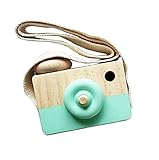Sannysis Juguetes y juegos educativos para niño cámara de madera (Verde)