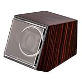 Uhrenbeweger Fur Automatikuhren Polygon Schöne Uhr Display Stand Automatische Uhr Winder Box Aufbewahrungskoffer Für 1 Armbanduhr,Brown