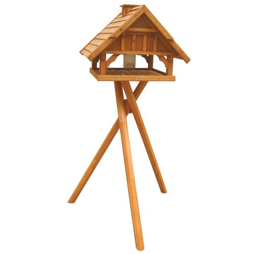 Habau Vogelhaus Lettland Maxi mit Silo und Ständer - 2