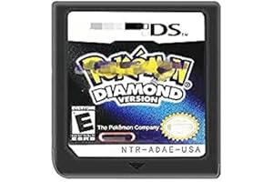 Lingqx New Heart Gold, Soul Silver, Platinum Version, Diamond Version, Pearl Version Game Cartridges Reproduction Game Card for NDS 3DS DSI DS (Diamond Version)