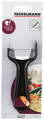 Fackelmann 42041 Ziehschäler rostfrei, Farben sortiert, 14 cm