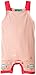 Little Green Radicals Baby-Girls Zepplins Storytime Dungarees, Pale Pink, 3-6 Months