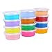 Produktbild Swallowzy 12PCS Crystal Clay Soft Slime Magic Toy Educational Clear Putty Mud Toys for Children Kids