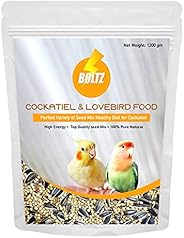 Boltz Food for Cockatiel & Lovebird (1.2 KG) (1.2