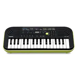 Casio SA-46 32 Mini Keys Musical Keyboard (Black/Green)