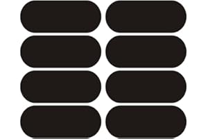 NTRUXZP Juego de 4 Pegatinas Reflectantes para Cascos de Moto - Tamaño Tiras Homologada FR - Visibilidad - sobre & Design - Adherencia Optimizada – Negro - Paquete de 2 Kit de Pegatinas Reflectantes Cascos