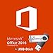 Produktbild Microsoft Office Professional Plus 2016 32/64 bit inkl. USB-Stick und Software.Art51 Kundensupport