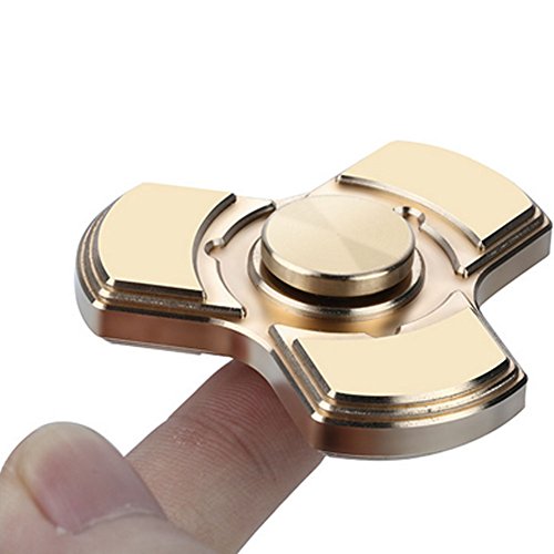 LAZODA Fidget Hand Spinner Pure Copper High Speed CNC Exquisitly Made, Spinning Time Up to 5 Minutes (Copper Tri) LAZODA Fidget Hand Spinner Pure Copper High Speed CNC Exquisitly Made, Spinning Time Up to 5 Minutes (Copper Tri)