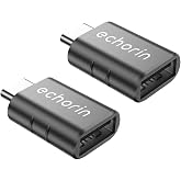 Echorin (İkili) OTG Akıllı Giriş USB 3.0 to Type-C D&ouml;n&uuml;şt&uuml;r&uuml;c&uuml; Adapt&ouml;r &Ccedil;evirici 5Gbps, iPhone 16, Pro, Pro Max, M2, M3, M4 Ma