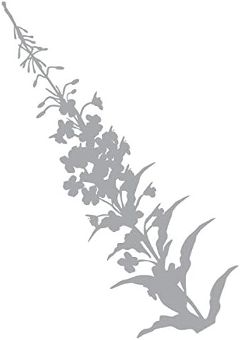 PRONTY PLASTIC MASK CRAFT STENCIL FLOWER DECORATION PAINTING EMBOSSING INKS