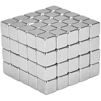 Aimants Néodyme Carrés 10x10x4mm - 20 Pièces Super Puissants Pour Bricolage, Frigo, Tableau Blanc