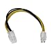 Produktbild P34 PC Mainboard CPU Strom Powerkabel Adapter 4 pin Stecker auf 4 pin Buchse