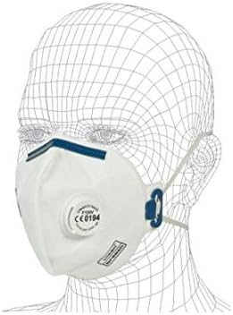 Set of 10 individually sealed Folding Dust Mask F120 V/FFP2 V No Clean Breath | Up To 10 Times The Threshold Limit Value (Filter Toxic Dusts, Mist and Fumes) | particle-filter Dust Respirator Mask with Nose Clip and Adjustable Elastic Strap Comfortable Listening For long-term Work | Professional Quality; Direct from Manufacturer In accordance with EN 149: 2001 + A1: 2009 and CE)
