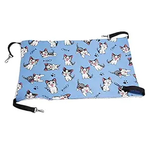 Meri SHOPP Breathable Double-Sided Soft Pet Bed Hanging Cat Hammock Bed with Strap S