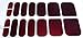 Chix Nails Nail Wraps PINKIES Red Lightening JUST FOR TOES Toes Vinyl Foils Minx Trendy Style SALON