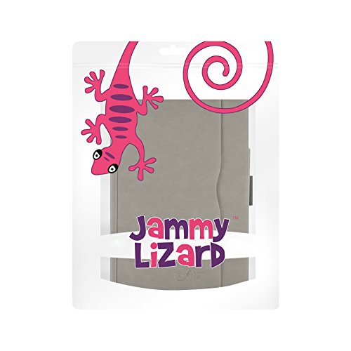 iPad PRO 12.9″ 2017 Hülle – JAMMYLIZARD Ledertasche Smart Cover mit Standfunktion für iPad PRO 12.9″ 2017, OLIVGRAU & HONIG, [MIT STIFT-HALTER] - 7