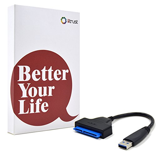 USB 3.0 zu SATA Adapterkabel für 2,5 „SSD / HDD Laufwerke – SATA auf USB 3.0 Externer Konverter und Kabel, USB 3.0 – SATA III Konverter (SATA-USB 3.0 Konverterkabel) - 8