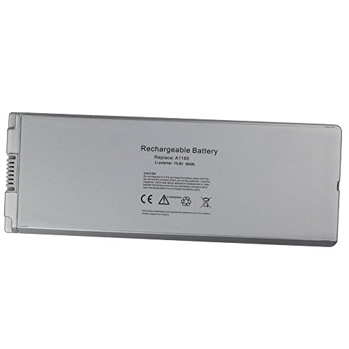 New Extended Replacement Laptop Battery compatible with APPLE MacBook 13″ MA255*/A MacBook 13″ 661-4703 A1185 MA561 MA561FE/A MA561G/A MA561J/A MA561LL/A Li-ion 6Cell 10.8v 5200mAh 12 month guarantee - 5