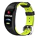 Produktbild LEMFO LT02 - Smart Armband Farbe LCD Fitness Armband, Pulsmesser IP68 Wasserdicht Schrittzähler Smart Band Bluetooth - Grün