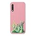 Produktbild Fantasyqi Handyhülle Kompatibel mit Huawei Mate 20 Pro/LYA-L29 2018 Hülle PC Prinzessin Design Muster Pink Hochwertiges Silikon Stoßfest Ultradünn Gestreift rutschfest Soft Case TPU Bumper