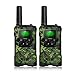 Produktbild Hicool Walkie Talkies für Kinder Funkgerät 3km Reichweite 8 Kanäle mit Taschenlampe LCD Display VOX Funkhandy Babyfon Kinder Geschenk Spielzeug (2er-Set in Tarnfarbe)
