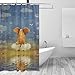 Produktbild Needyo Duschvorhang Shower Curtain Sad Elephant Sitting On Cloud Sky Waterproof Polyester Curtain for Bathroom Decorative Washable,PVC Free,Odorless,Spa