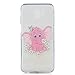 Produktbild 6City8Ni Neo Silikon Hülle [Scratch-Resistant],Kreativ Niedliche Cartoon Hülle/Schutzhülle / Cover Soft Ultra Dünn Crystal Clear Transparent Kirstall Gel TPU Protective für Samsung J6 Plus 2018