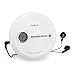 Produktbild OneConcept CDC 100MP3 • Discman • Disc-Player • CD-Player • USB-Anschluß • Bassverstärkung • Anti-Schock-System • LCD-Anzeige • Formate: CD, CD-R, CD-RW und MP3-CD • InEar-Kopfhörer • weiß