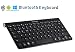 Produktbild Navitech Schwarz Wireless Bluetooth Keyboard / Tastatur für Android & Windows Smartphones sowie für The Archos 80 Helium 4G / Blaupunkt endeavour 800 Tablets