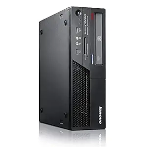 (Renewed) Lenovo ThinkCenter M58 Desktop (Intel Core2 Duo 8 GB 1TB HDD Windows 7 Professional MS Office), Black