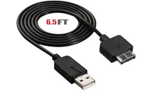 CHILDMORY 2M/6,5FT - Cable de cargador USB para cable de carga de transferencia de datos PS Vita PS Vita 1000